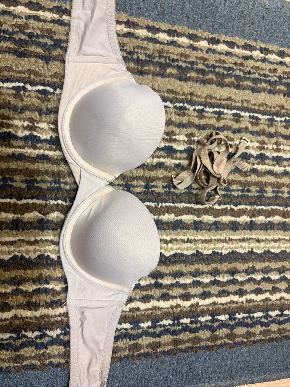 Maidenform Beige Convertible Bra with Removable Straps